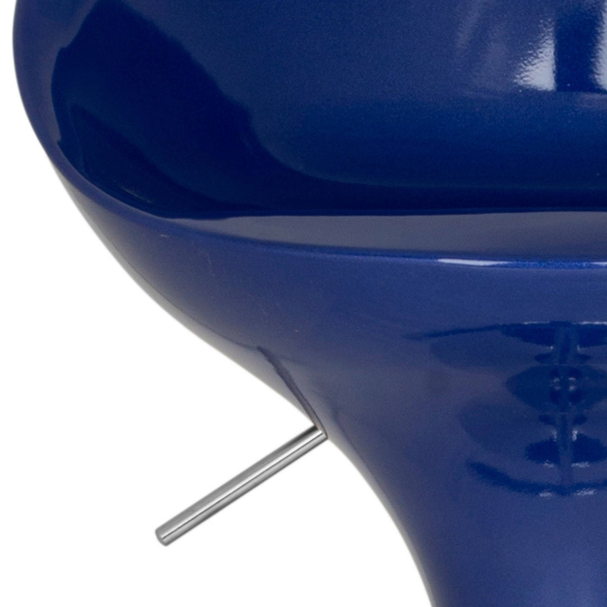 Navy Blue Swivel Bar Stool G34223