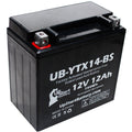 1990 Honda FL400R ATV Battery 12V 12AH D751112
