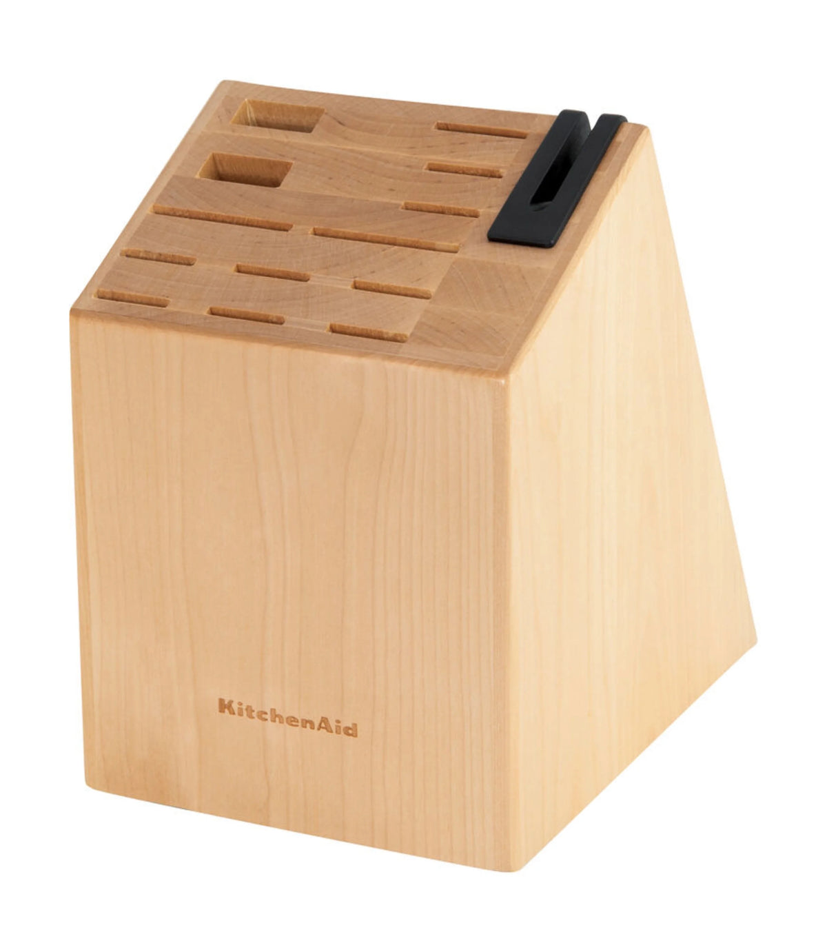 14-piece Forged Knife Block Set with Built-In Sharpener O65119