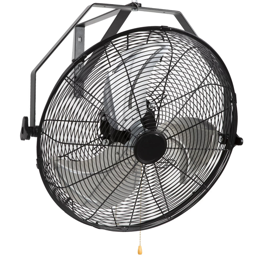 Wall Mount Oscillating Fan 17.6'' 3 Speed Waterproof U990017