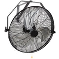 Wall Mount Oscillating Fan 17.6'' 3 Speed Waterproof U990017