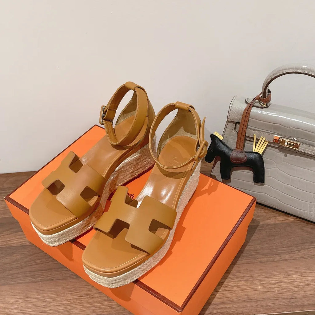 Brown Espadrilles D743