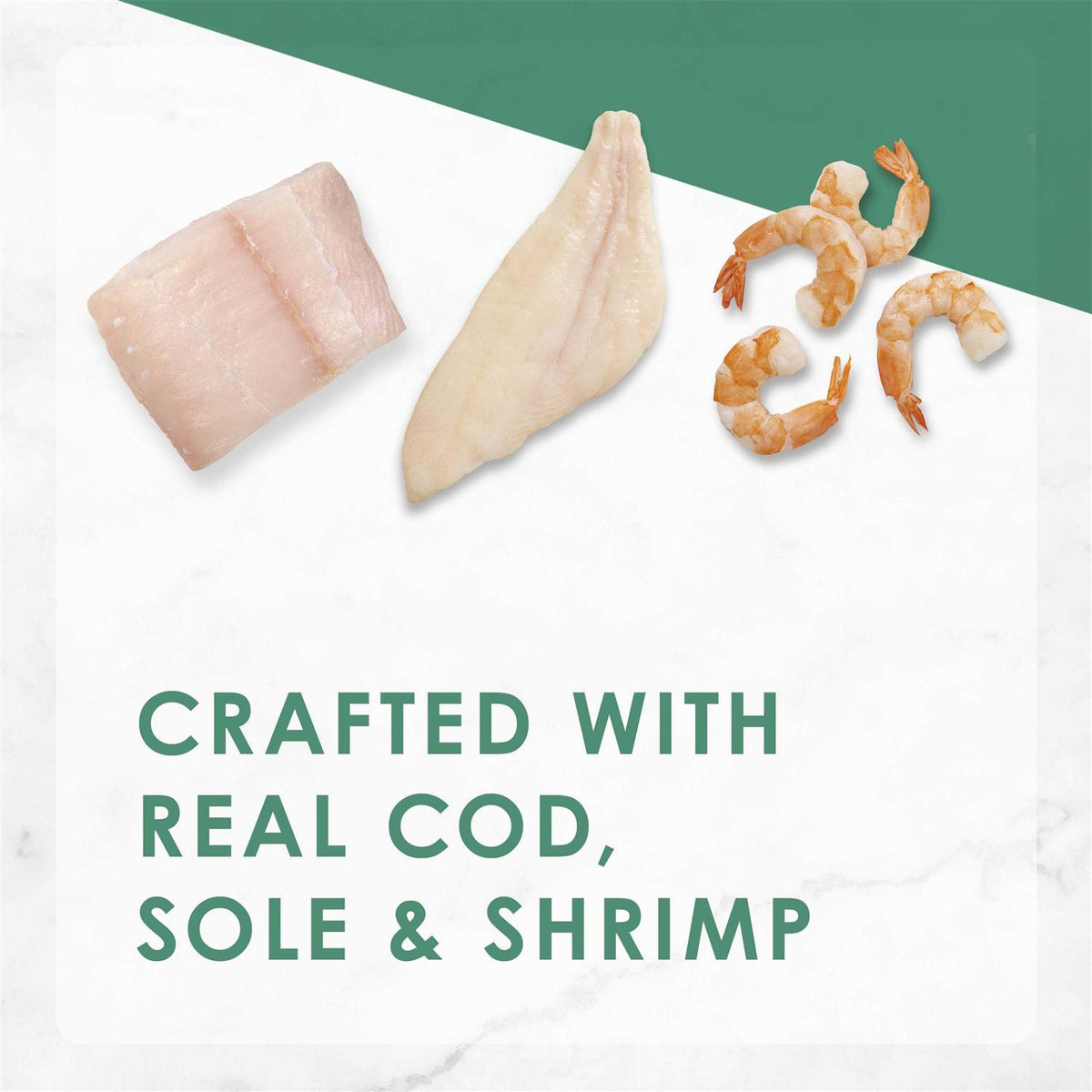 Cod Sole & Shrimp Pate Wet Cat Food M1974