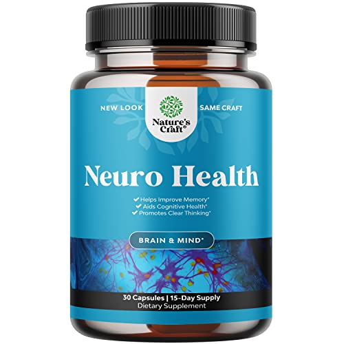 Brain Support Supplement with Brain Vitamins (30 Servings) E95759