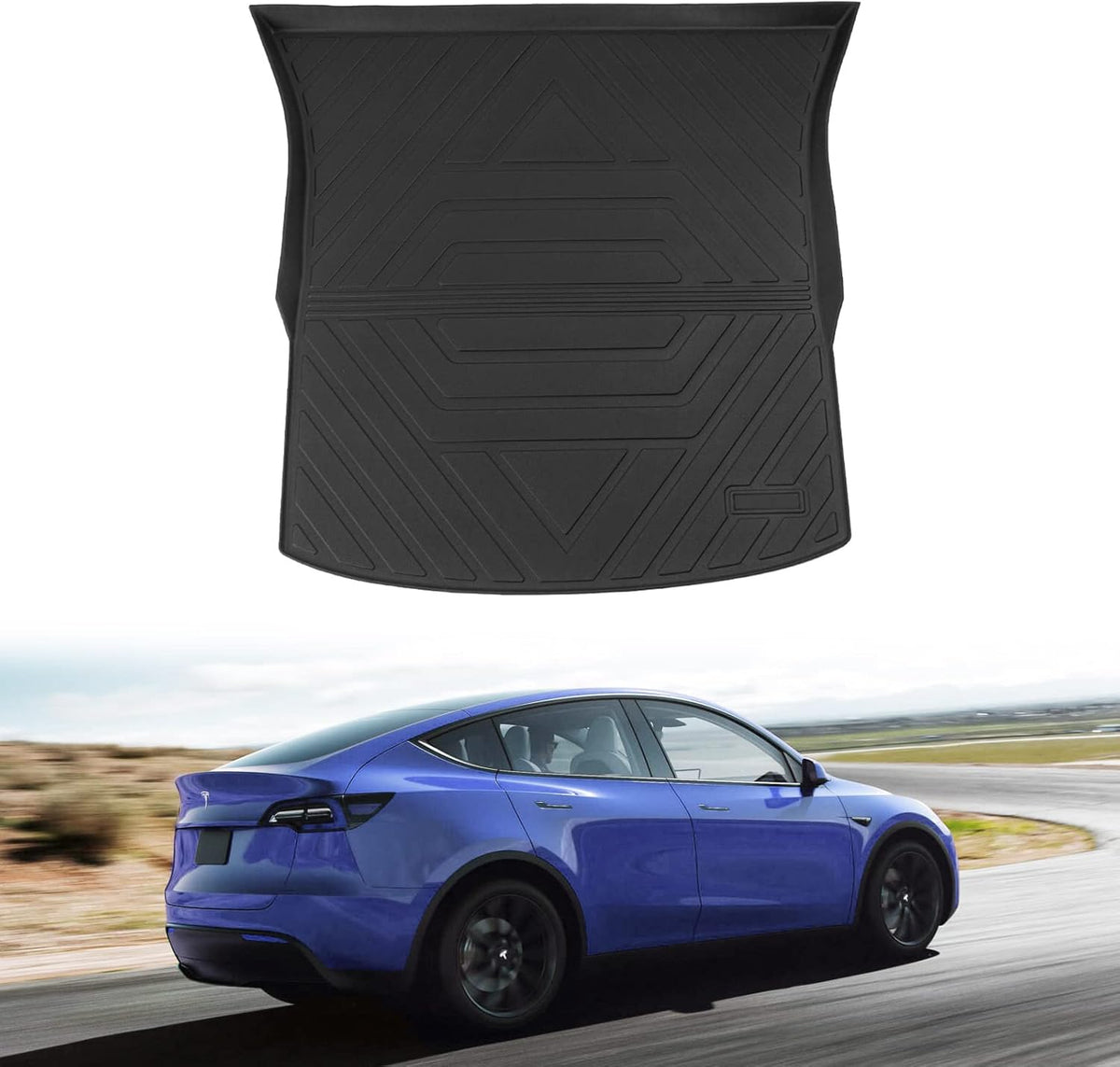 Tesla Model Y 3 PCS Trunk Mat Cargo Liners K644