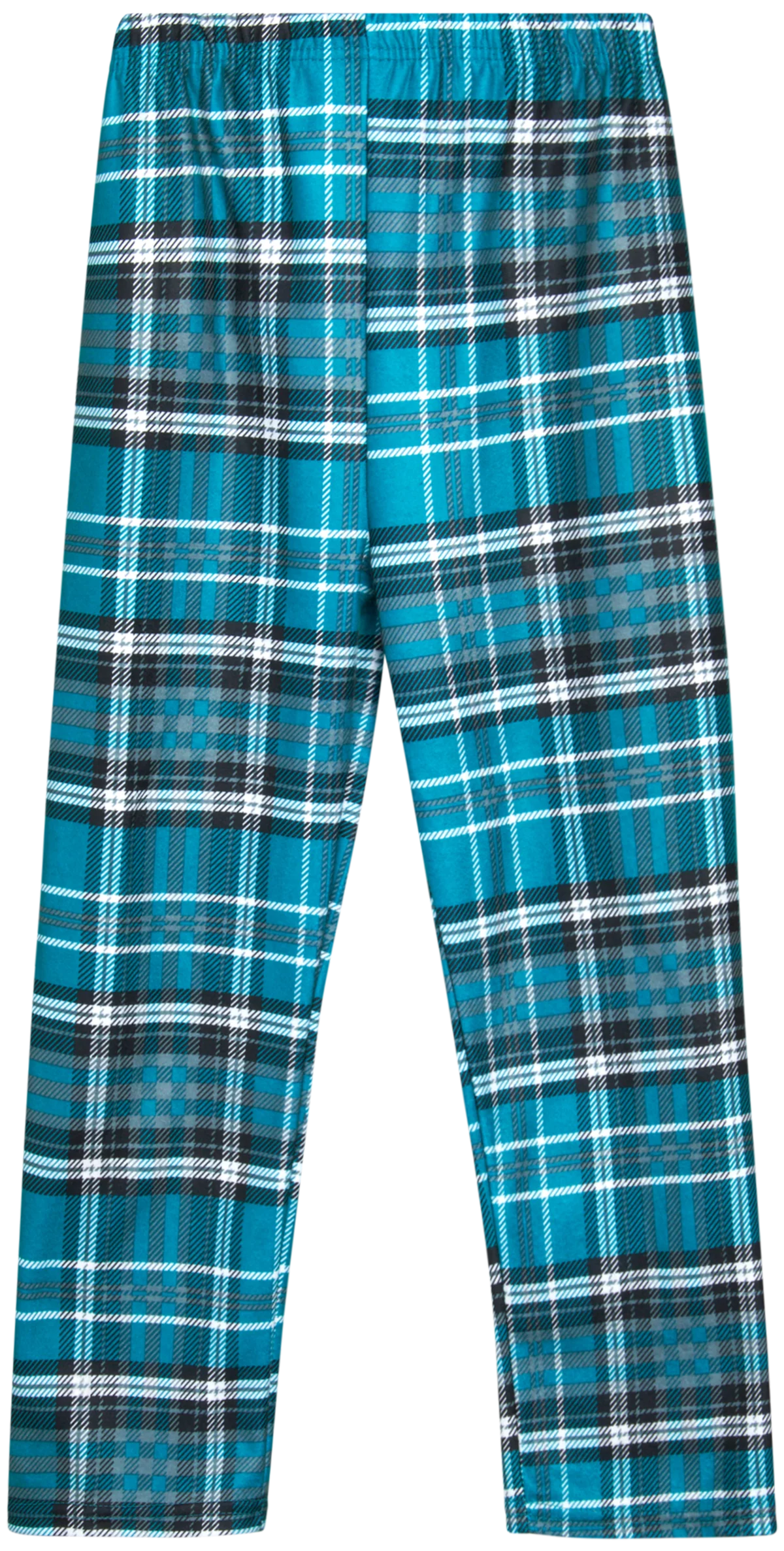 Boy's Flannel Fleece Pajamas 4 Piece Long Sleeve Button Down Shirt and Pants Set U5567