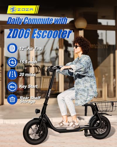 800W Peak Motor Foldable Electric Scooter with Seat T210