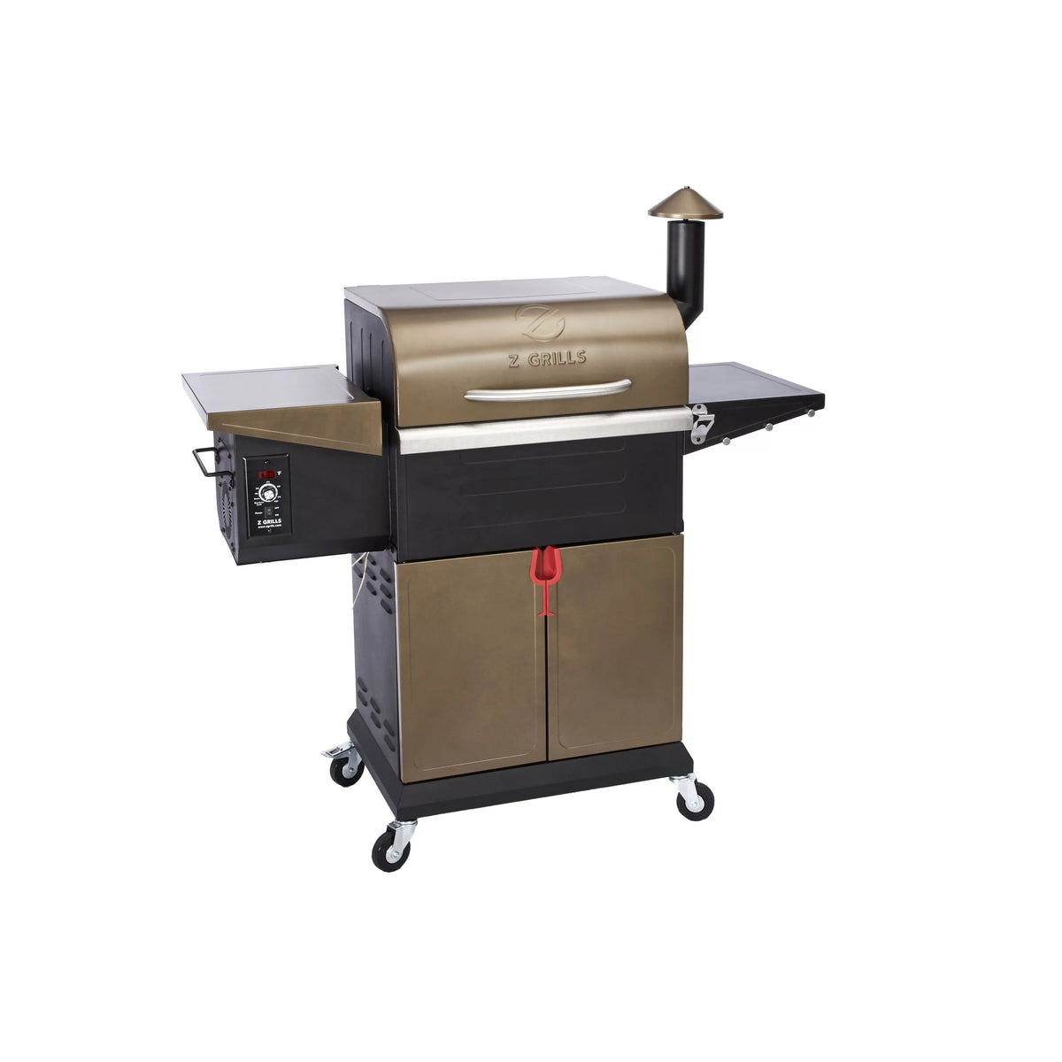 8 in 1 Pellet Grill Smoker with Digital Temp Control F65183