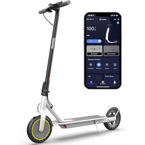 Foldable Motorized Scooter with 350/500W Motor and 8.5"/10" Tires N577