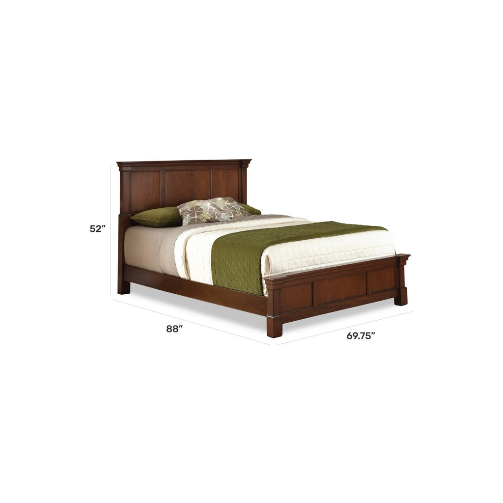 Brown King Bed X5548