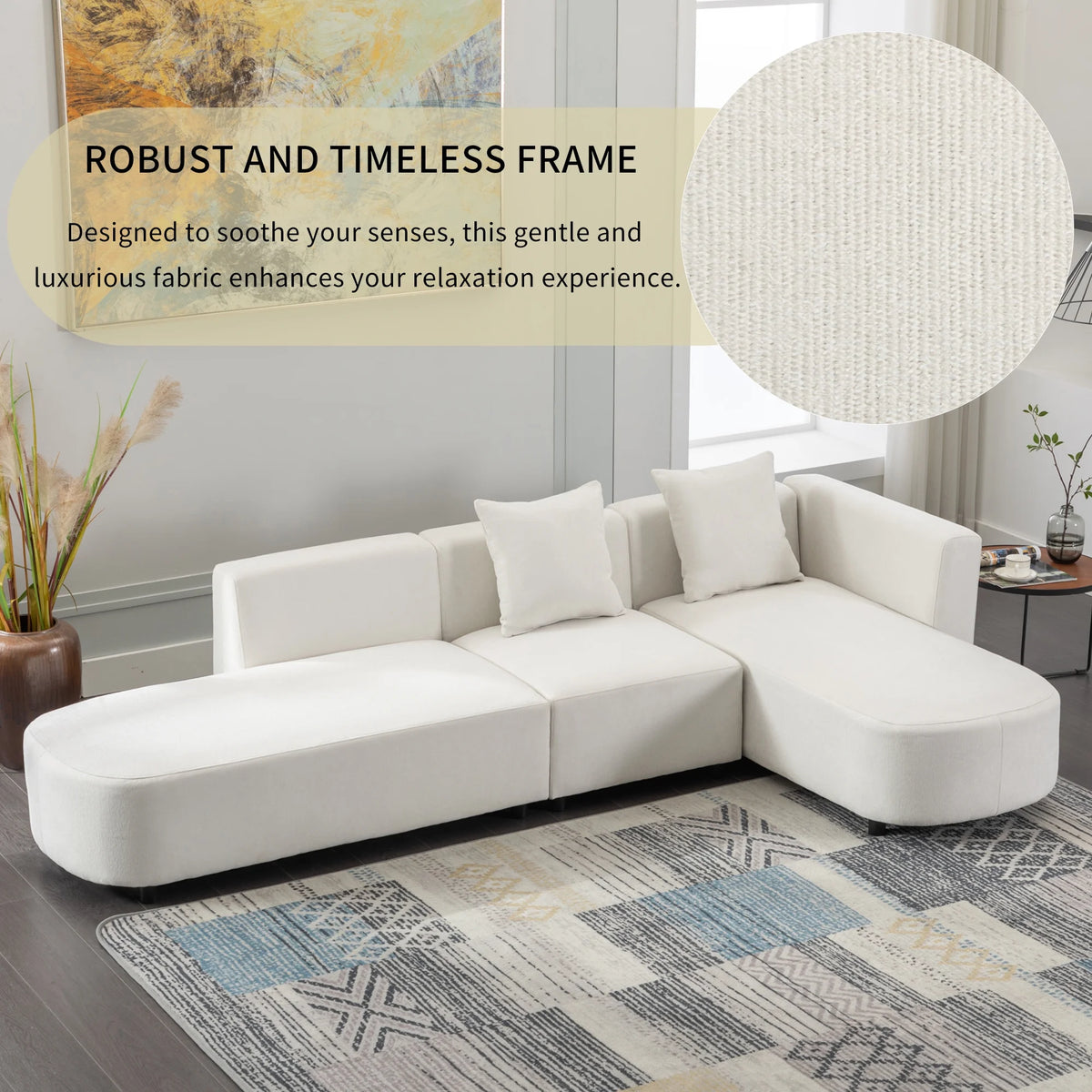 Luxury Modern Style Living Room Sofa K1173