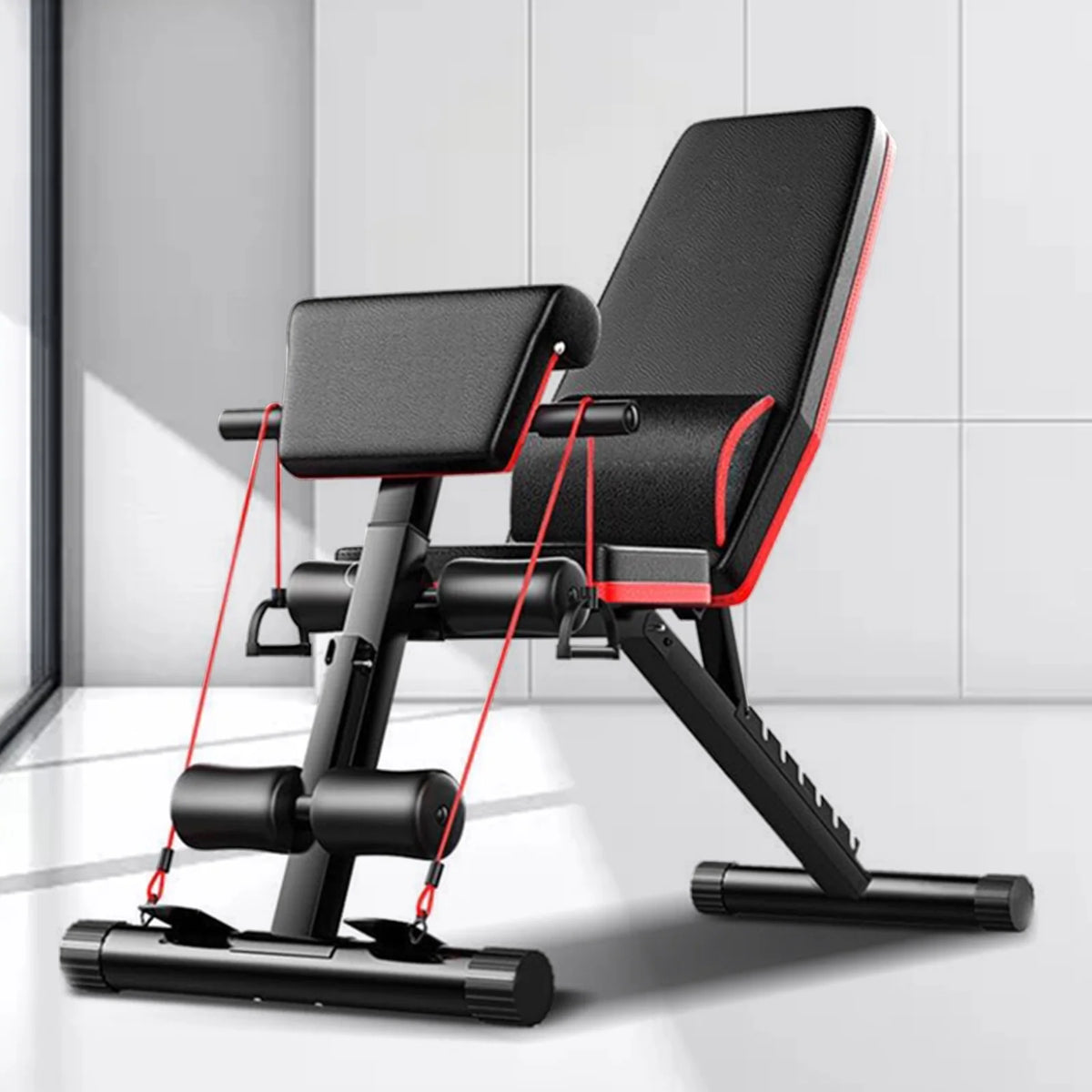 Adjustable Weight Bench with Adjustable Backrest O9389