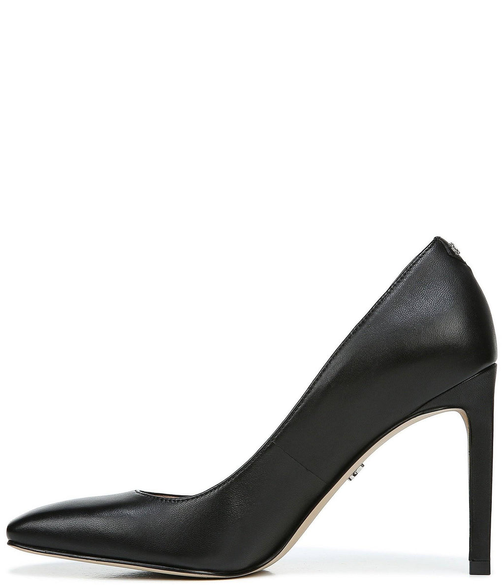 Black Square-Toed Pumps C79946