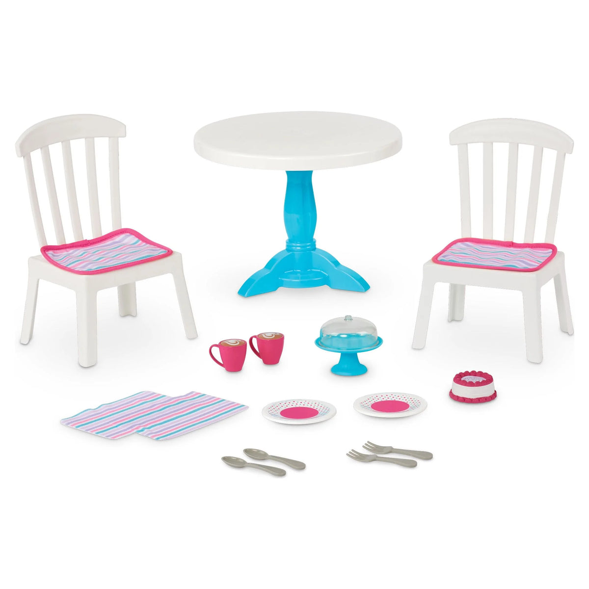 15 Piece Dining Room Play Set for 18 Inch Dolls T752