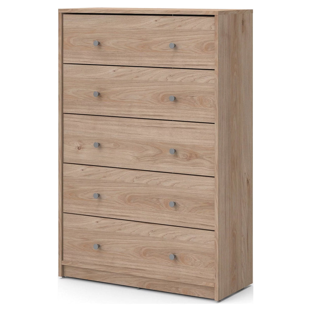 5 Drawer Chest Grey O44566