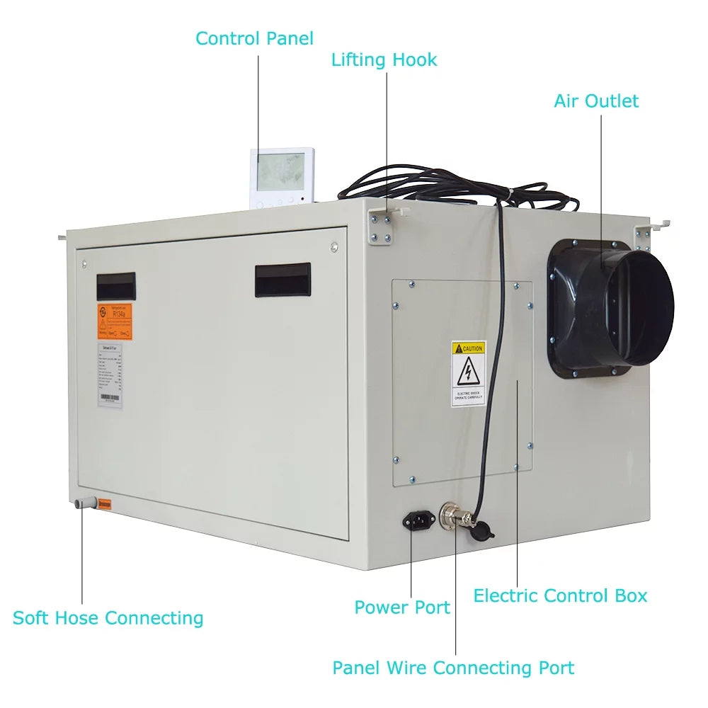 Ceiling Household Basement Dehumidifier 2200W M670826