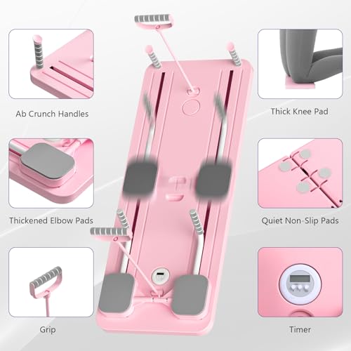 5 in 1 Foldable Pilates Reformer Board N1556