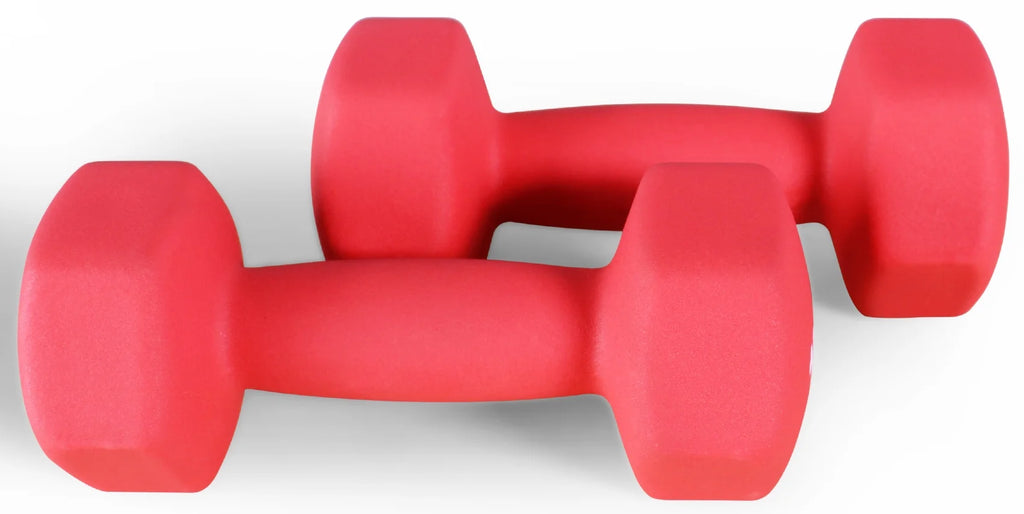 1 lbs Pair Vinyl Coated Dumbbells F163481
