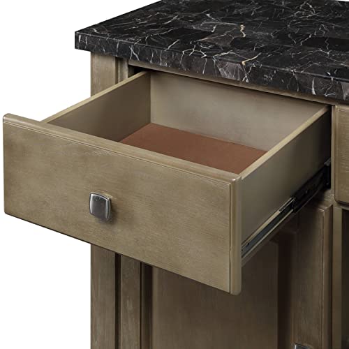 Oak Finish Server J878