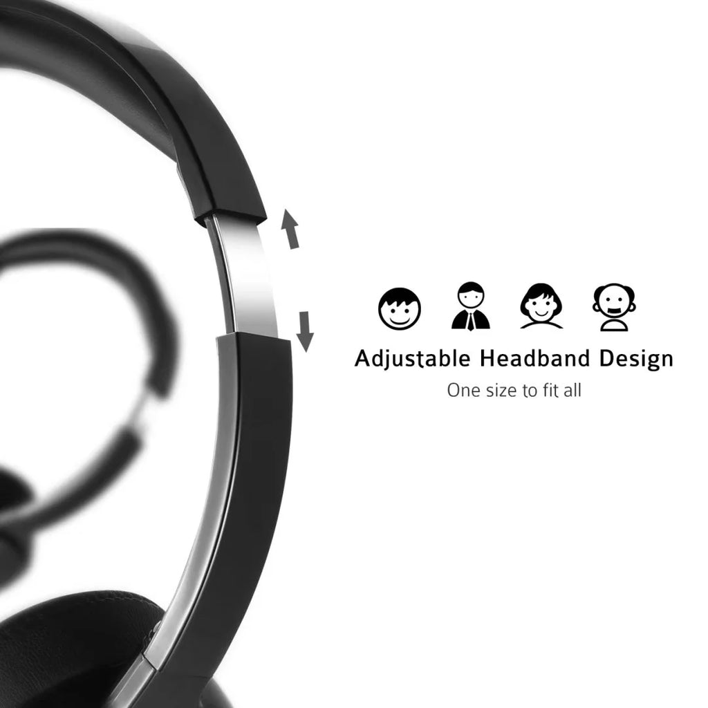 USB Computer Headset with Microphone Noise Cancelling Q5256