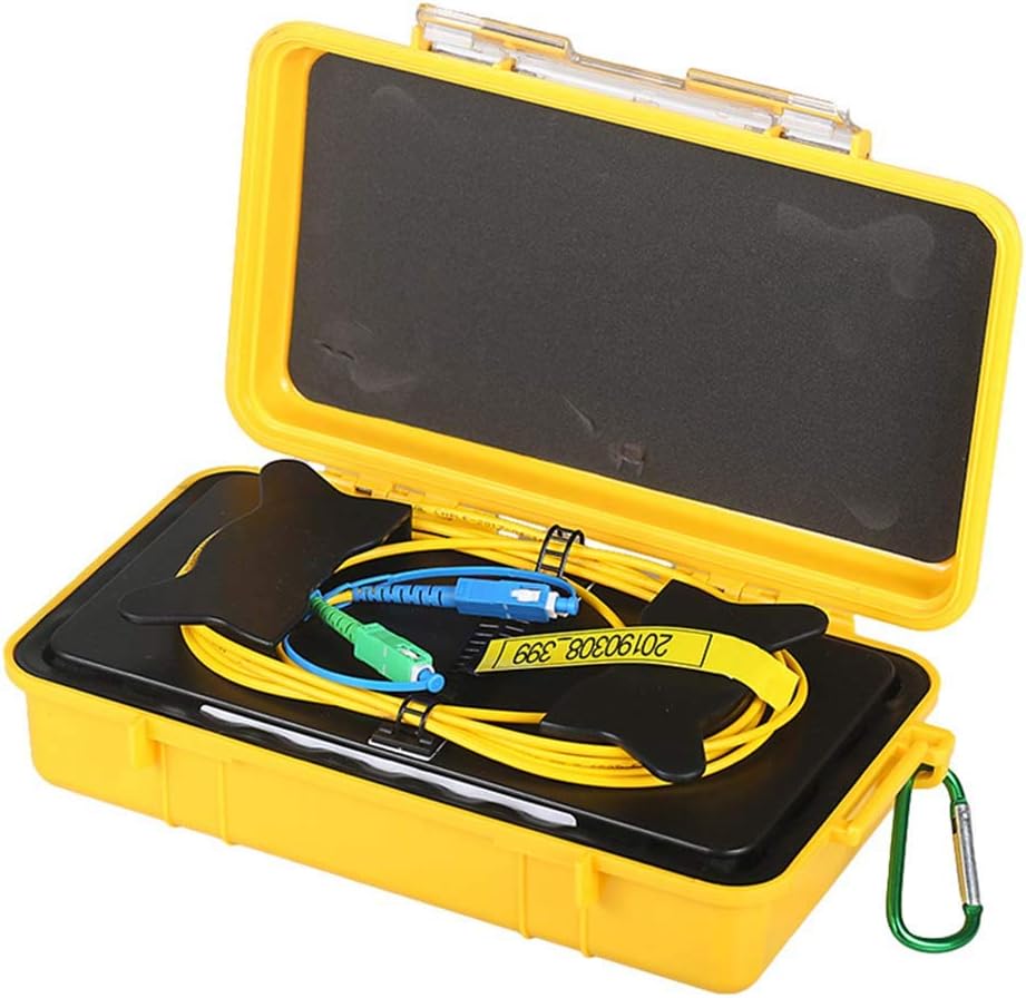 Fiber Optic OTDR Launch Cable Box G652D Singlemode 9/125 SC/UPC-SC/APC Connector (500M) N109