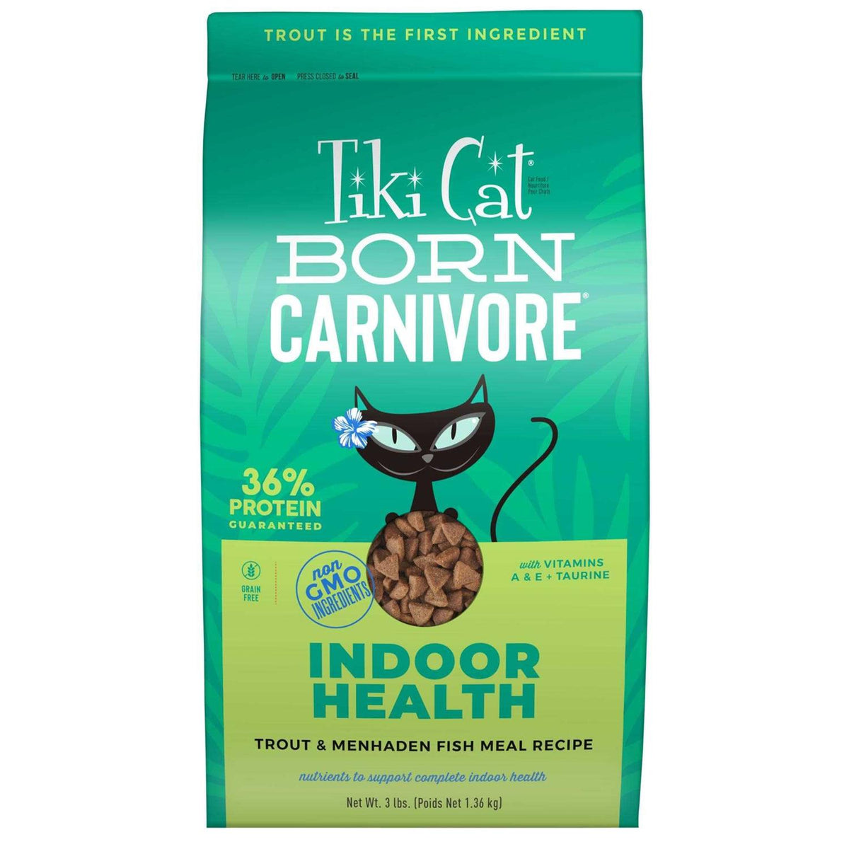 3-lb Trout & Menhaden Fish Meal Cat Food Y830