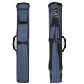 12-Hole Nylon Pool Cue Case, Black/Blue M188566