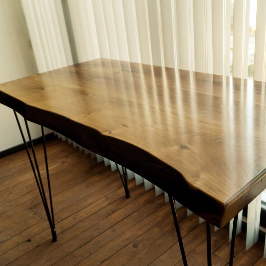 Live Edge Walnut Wooden Table (30" x 60") X51124