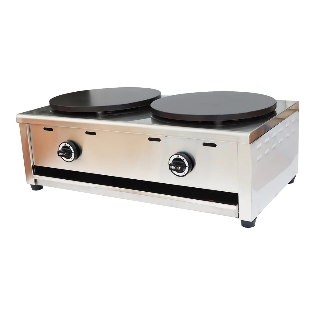 Double Heads Commercial Pancake Crepes Maker P7830