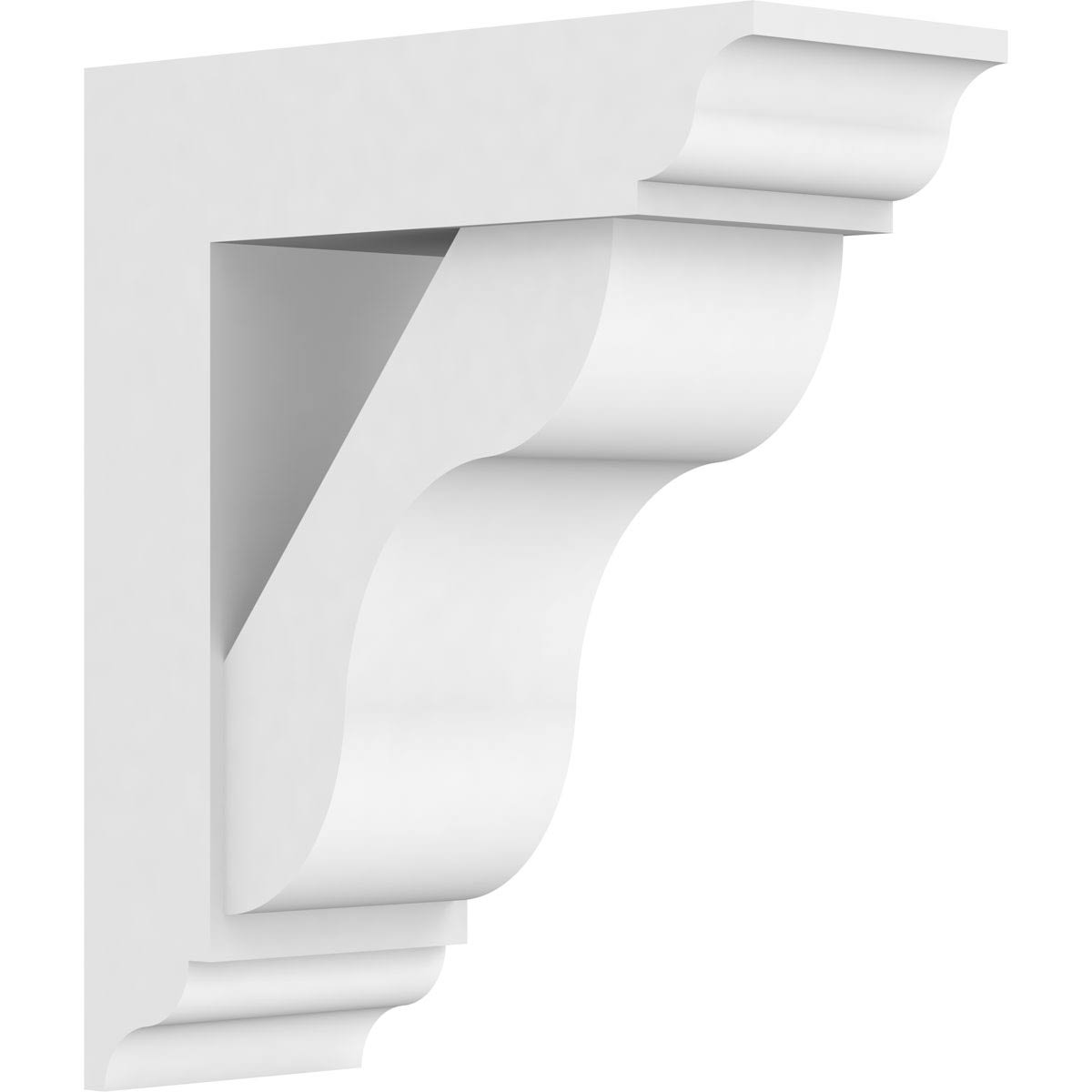 PVC Bracket with Traditional Ends D44124