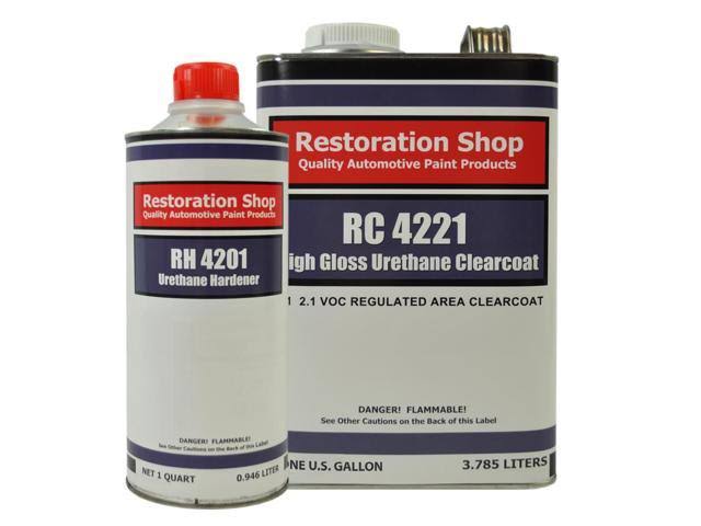 Gallon Urethane Basecoat Clearcoat Car Auto Paint Kit F608