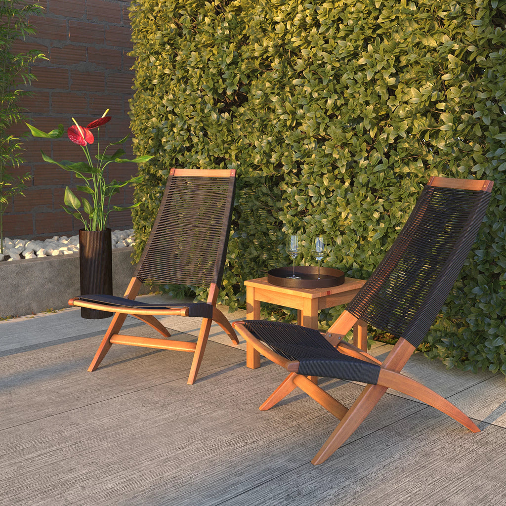 Black Lounge Chair R3699