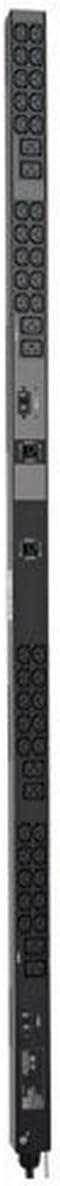 PDU, 30A, 38 Outlets, 208/240V, 10 ft. Cord, 0U Vertical Rack-Mount Power H382