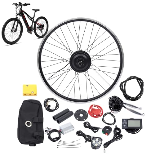 26" 350W 36V Front Wheel Electric Bike Conversion Kit with LCD Display A33537