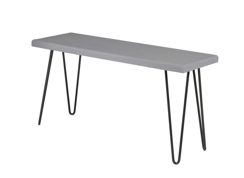 Weathered Gray Wood Bench H88124