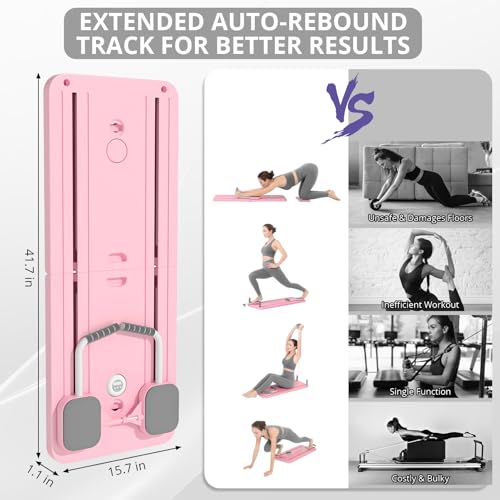 5 in 1 Foldable Pilates Reformer Board N1556