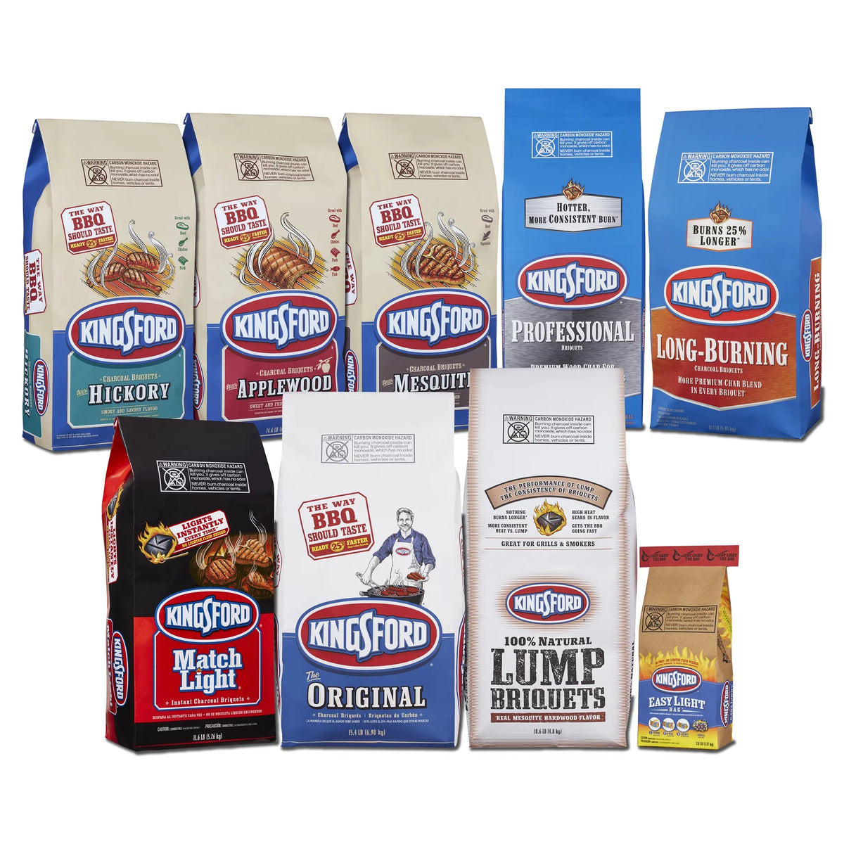 15.4 lb Bag Charcoal Briquettes K780