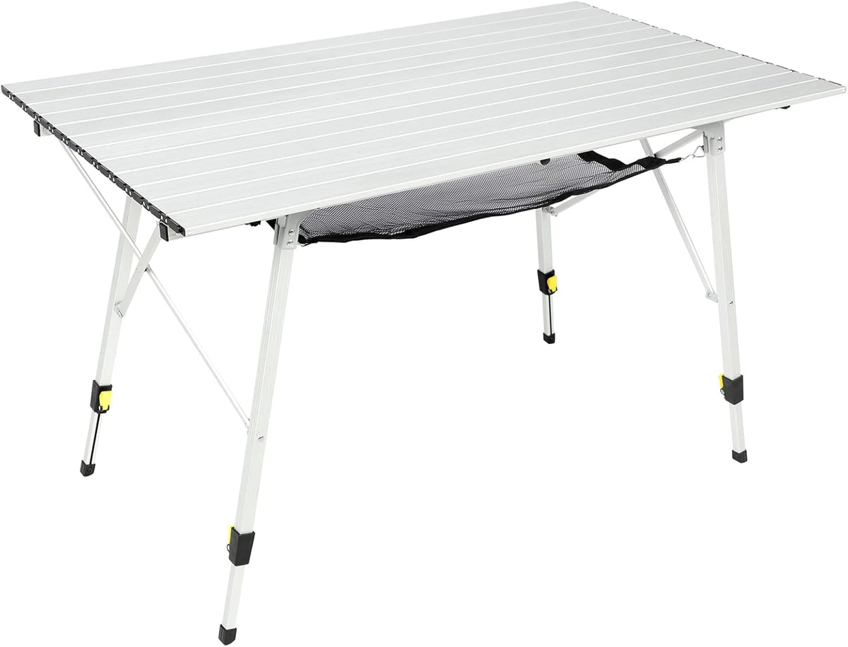 Foldable Portable Aluminum Camping Table with Carrying Bag H8257