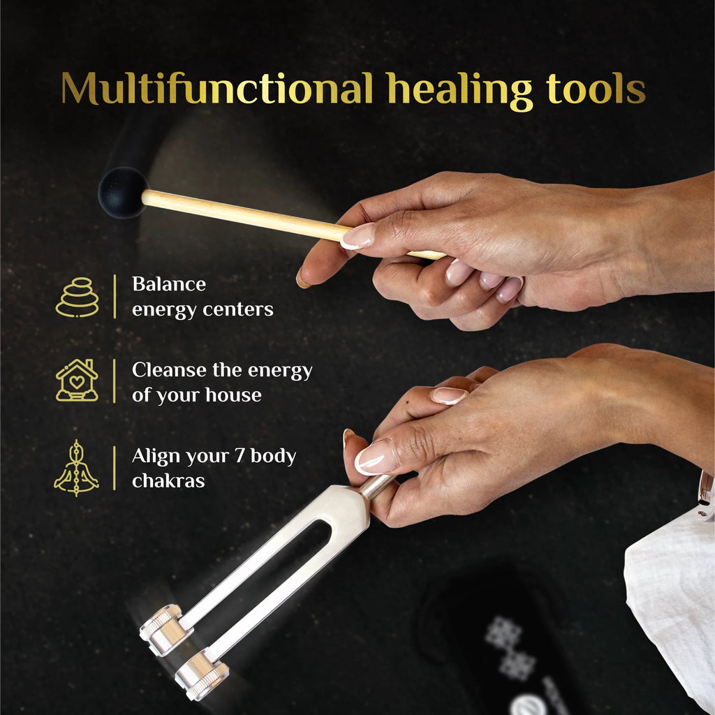 Tuning Forks (128Hz, 256Hz, 512Hz) Body Weighted Tuning Forks F452432