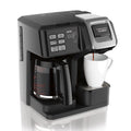 Black & Silver Single-Serve Coffee Maker A97726