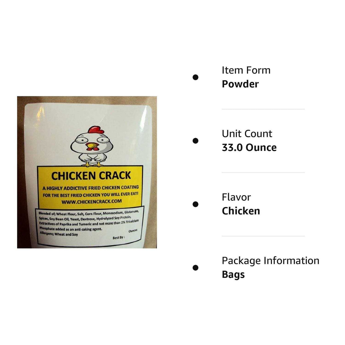 3 11 Ounce Bags Fried Chicken Coating E619812