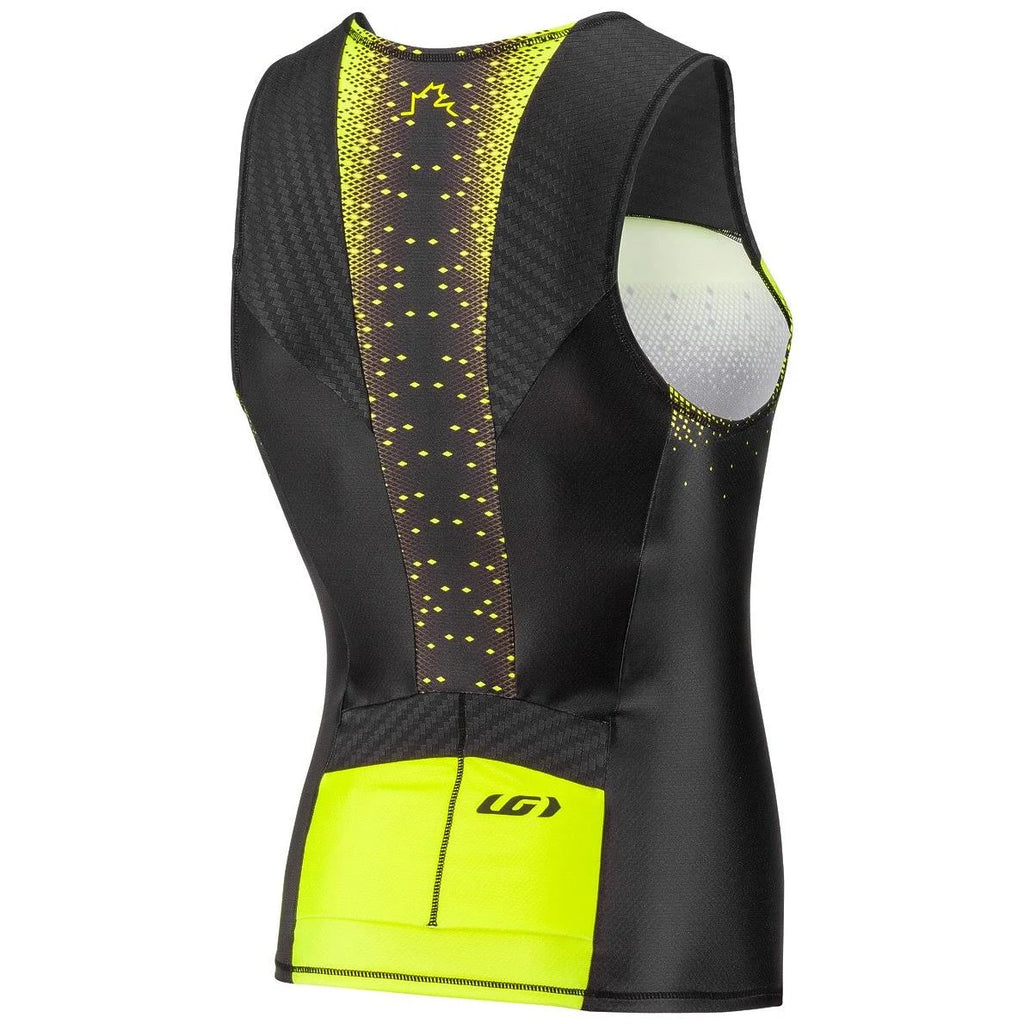 Men's Sleeveless Tri Course Black Flame Carmin S330875