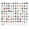 100pc Heavy Equipment Ignition Key Set I1215