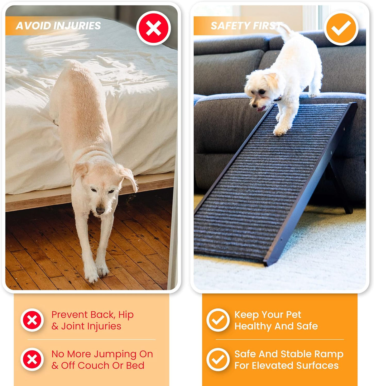 Folding Dog Ramp for Bed or Couch Q195147