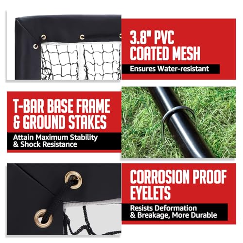 9 Hole Pitching Net with Carry Bag Q45523