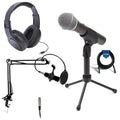 Recording and Podcasting Pack with USB/XLR Dynamic Microphone Y43310