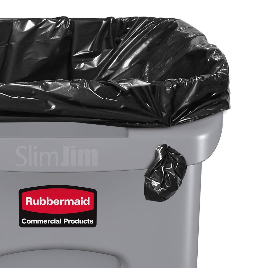Plastic Rectangular Trash Can H6215