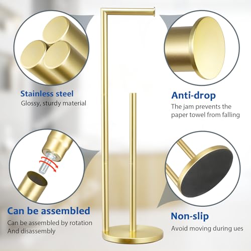 Toilet Paper Holder Stand with Storage M994395