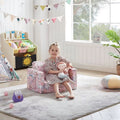 Pink Unicorn Convertible Kids Chair Sofa L272