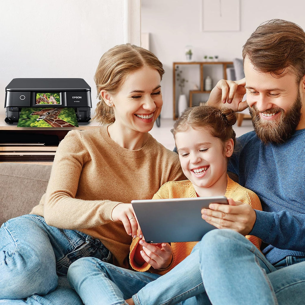 Black Wireless All-in-One Printer with Scanner and Copier S91187